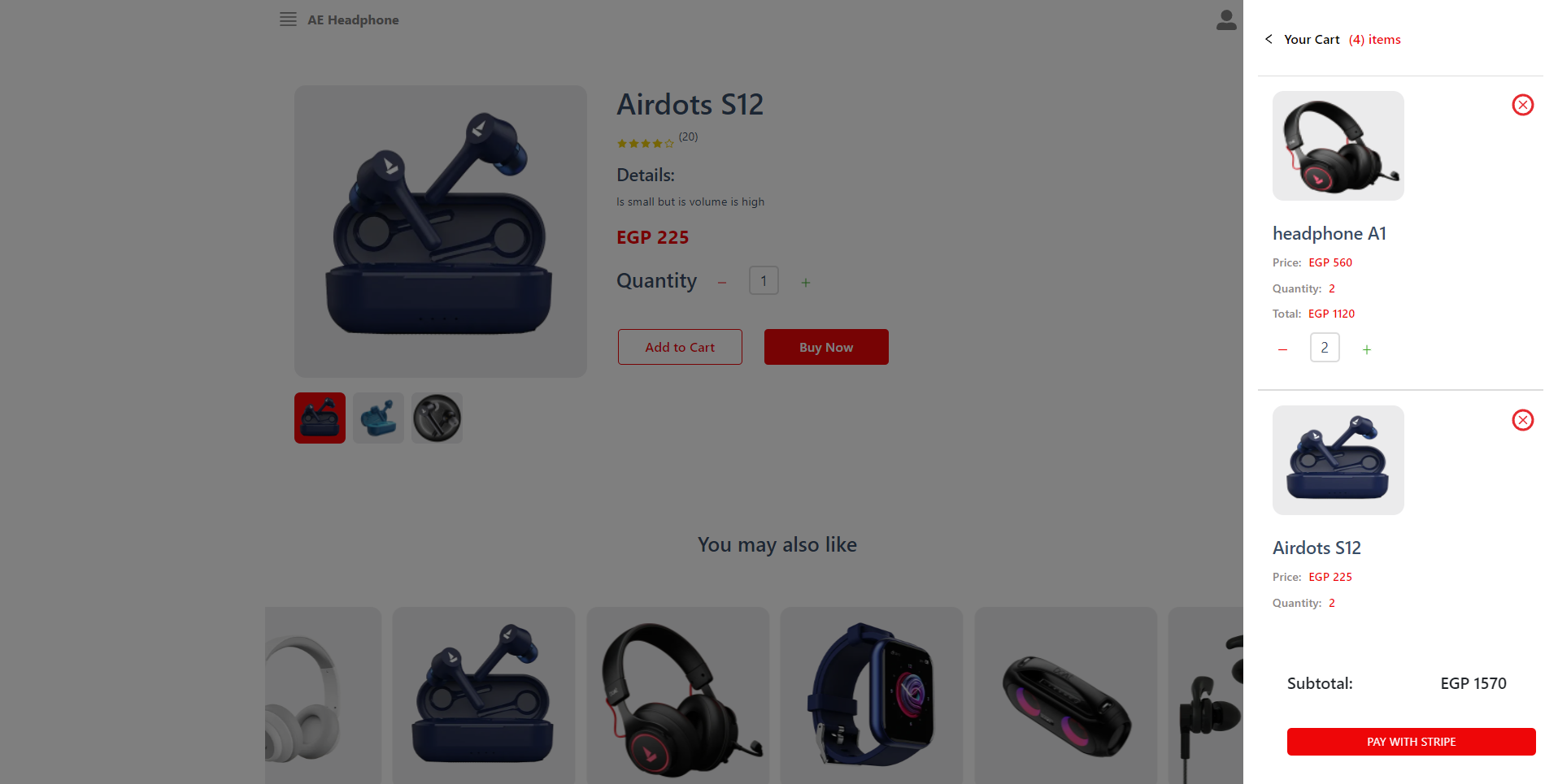 e-commerce cart